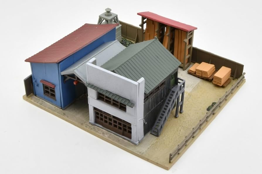 TOMYTEC ジオラマコレクション 建物セット ジオコレ 建物コレクション 昭和のビルA B Cオフィス トミー